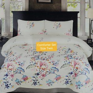 Comforter Set Cotton Size Twin 3 pieces